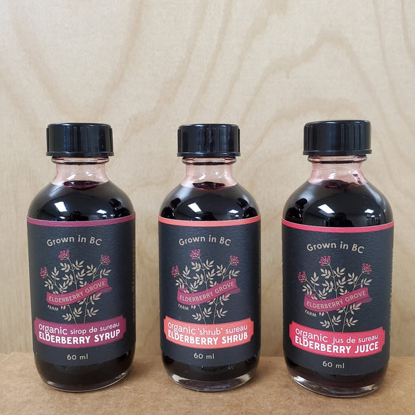 Mini Elderberry | 3-Pack Sampler | Certified Organic