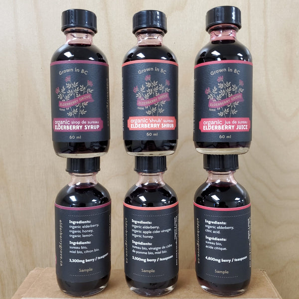 Mini Elderberry | 3-Pack Sampler | Certified Organic